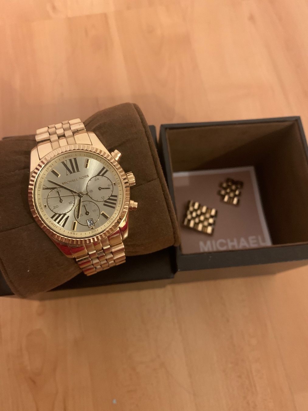 Michael Kors Orologi: Michael Kors Armbanduhr - Gold – Nuovo (secondo la descrizione) da Zürich venduto da aleaalea 1