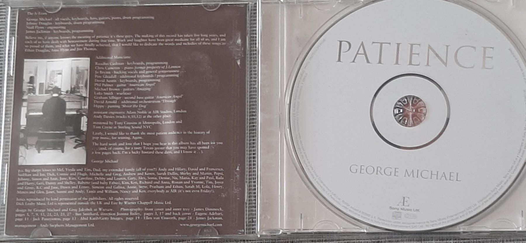 CD: George Michael Patience – Usato da Zürich venduto da StaBla 2