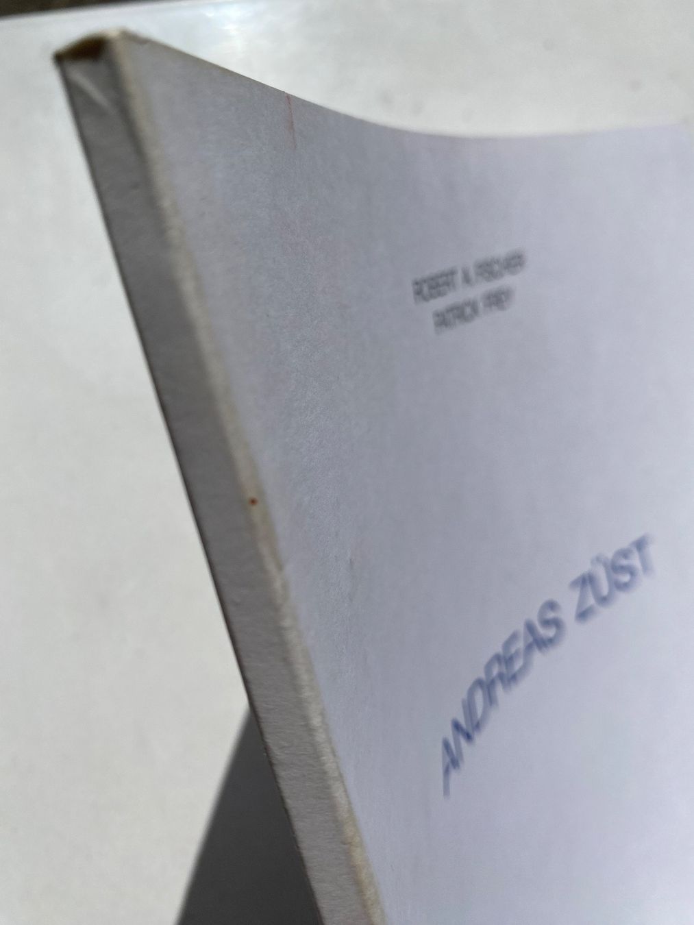 Libri: ANDREAS ZÜST. KUNSTHAUS ZÜRICH – Usato da Zürich venduto da lesgarcons 4