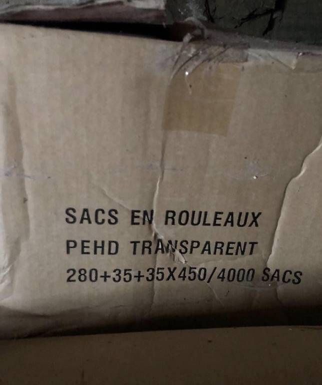 Materiale di riempimento: Rouleaux de sacs en plastique - SANS anse – Usato da Lentigny venduto da EcuProd1 4