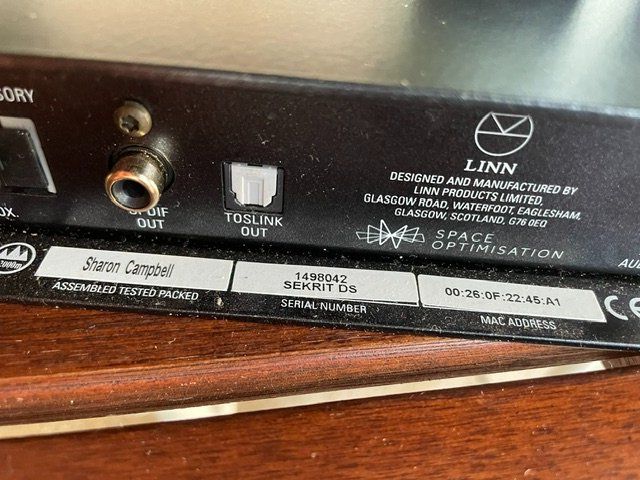 Linn Lettore multimediale & Streamer: Lin Sekrit DS Network Player (2018 Variant) – Usato da Ennetbaden venduto da djpejic 1