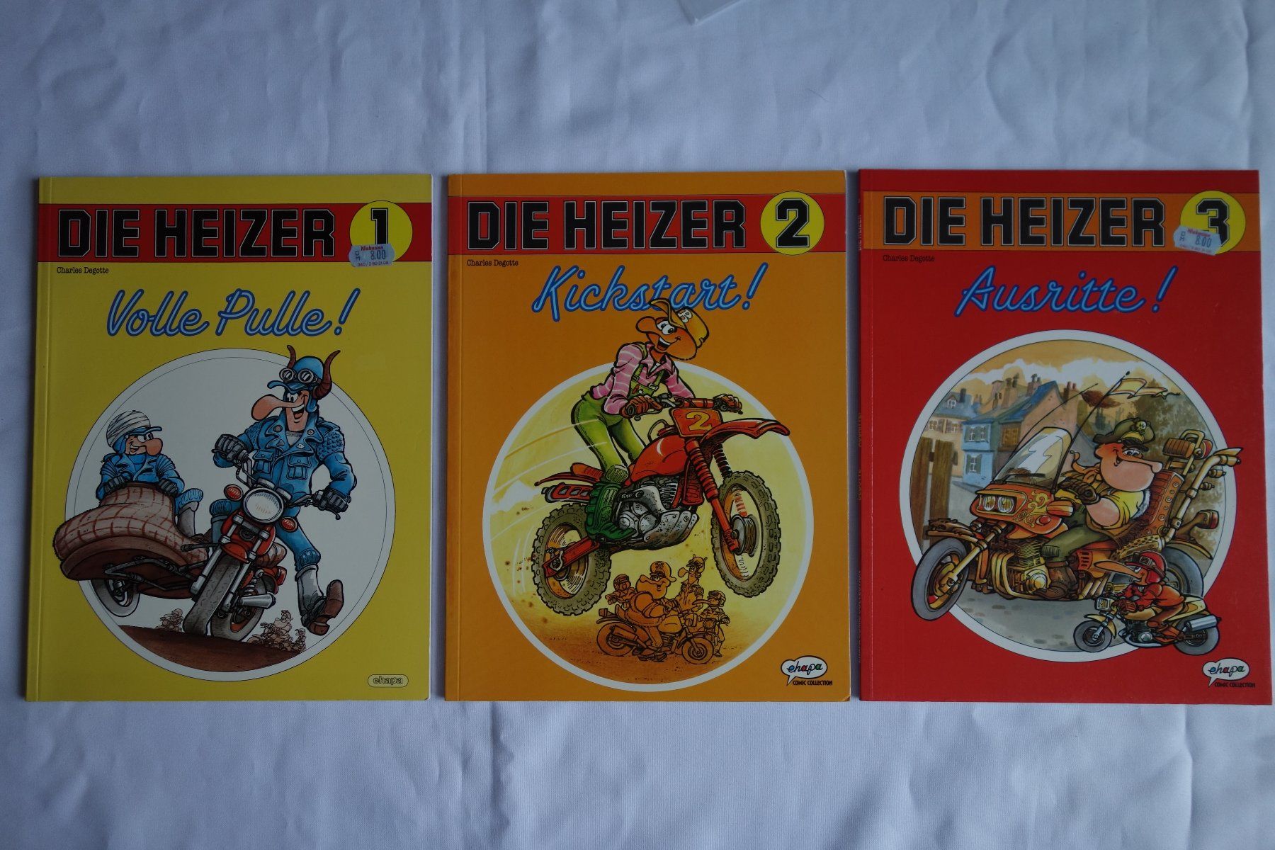 Comics: DIE HEIZER 1 , 2 und 3 - GRATIS VERSAND ! – Gebraucht aus Luzern von ron_35