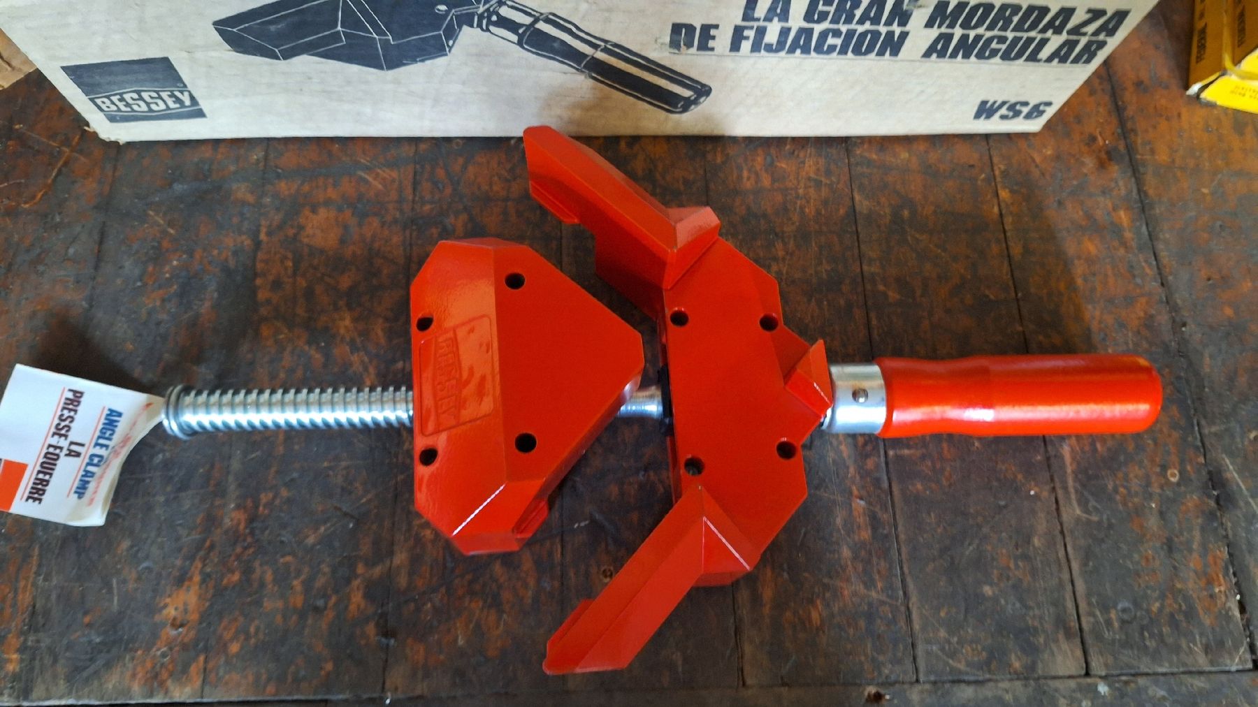 Bessey Tutti gli attrezzi: Bessey WS6 Winkelspanner, NEU – Nuovo e nell'imballaggio originale da Langenthal venduto da Physycer0 1