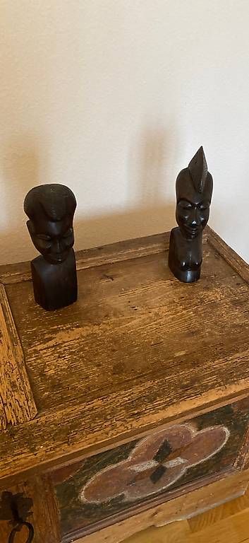 Sculture & Statue: Afrikanische Holzköpfe – Usato da Plons venduto da sus_ltg8