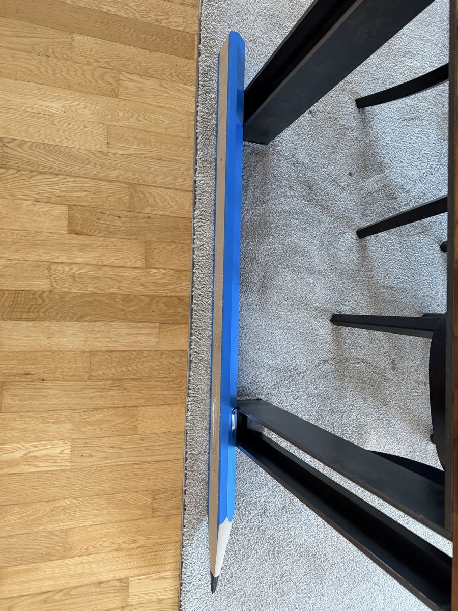 Garderobe: Wandgarderobe Bleistift blau – Gebraucht aus Maschwanden von JP_Meyer 1