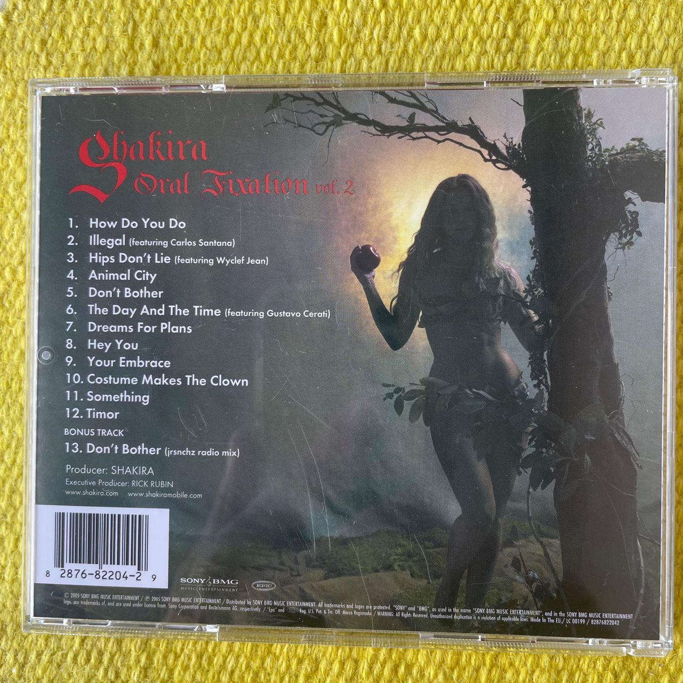 CD: SHAKIRA-ORAL FIXATION VOL.2 – Usato da Rorschacherberg venduto da CD-Roli 1