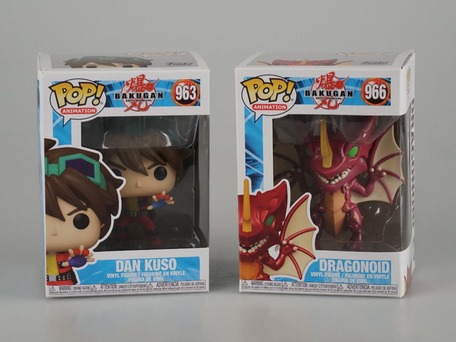 Funko Statuette: 2 Bakugan Funko Pop Figuren – Nuovo (secondo la descrizione) da Rüti ZH venduto da Restwert_Rueti_ZH