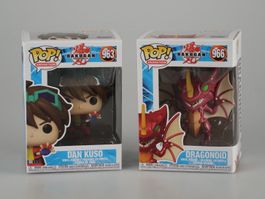 2 Bakugan Funko Pop Figuren