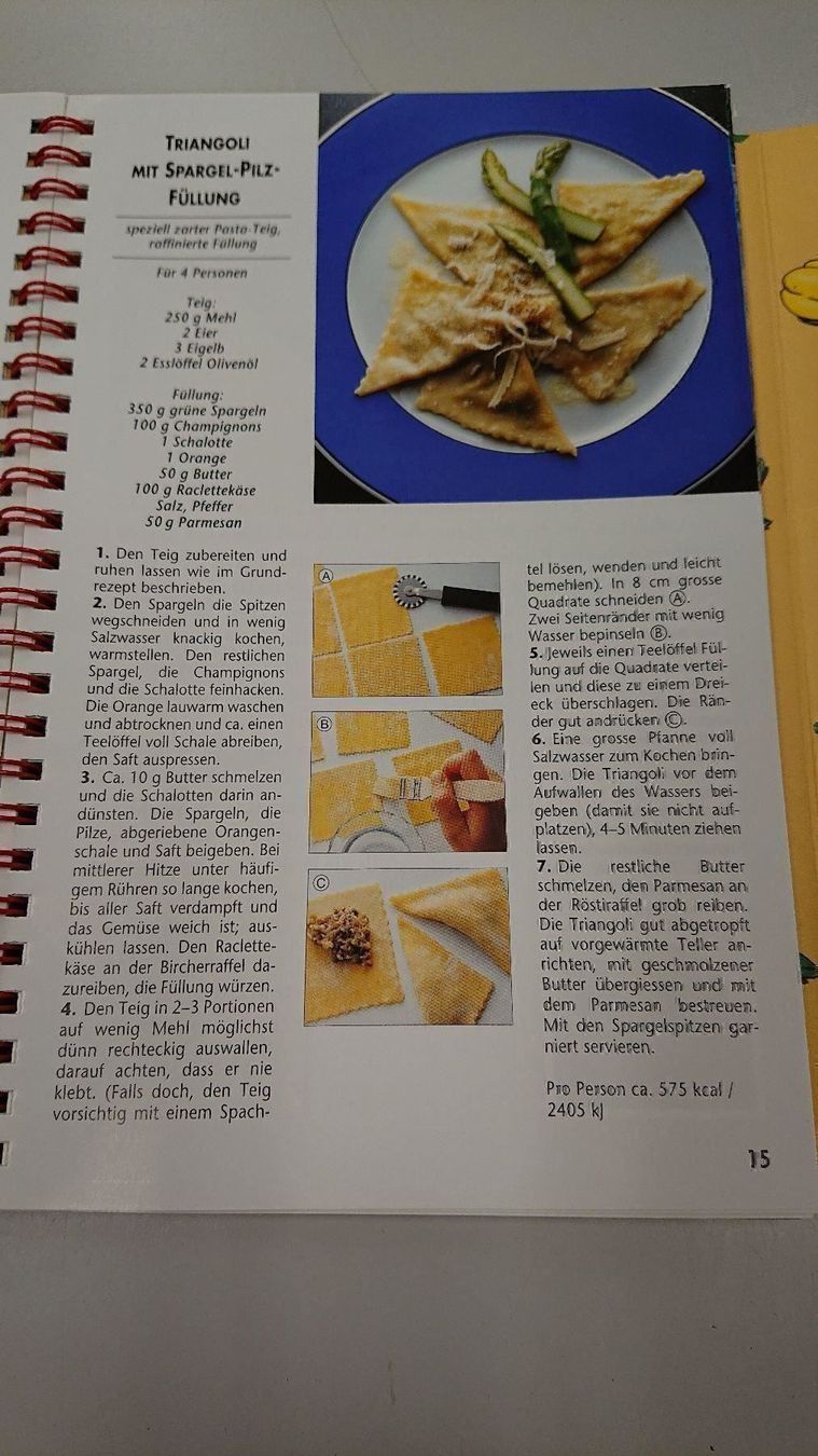 Libri: Pasta Kochbuch – Usato da Madiswil venduto da Sandraho 1