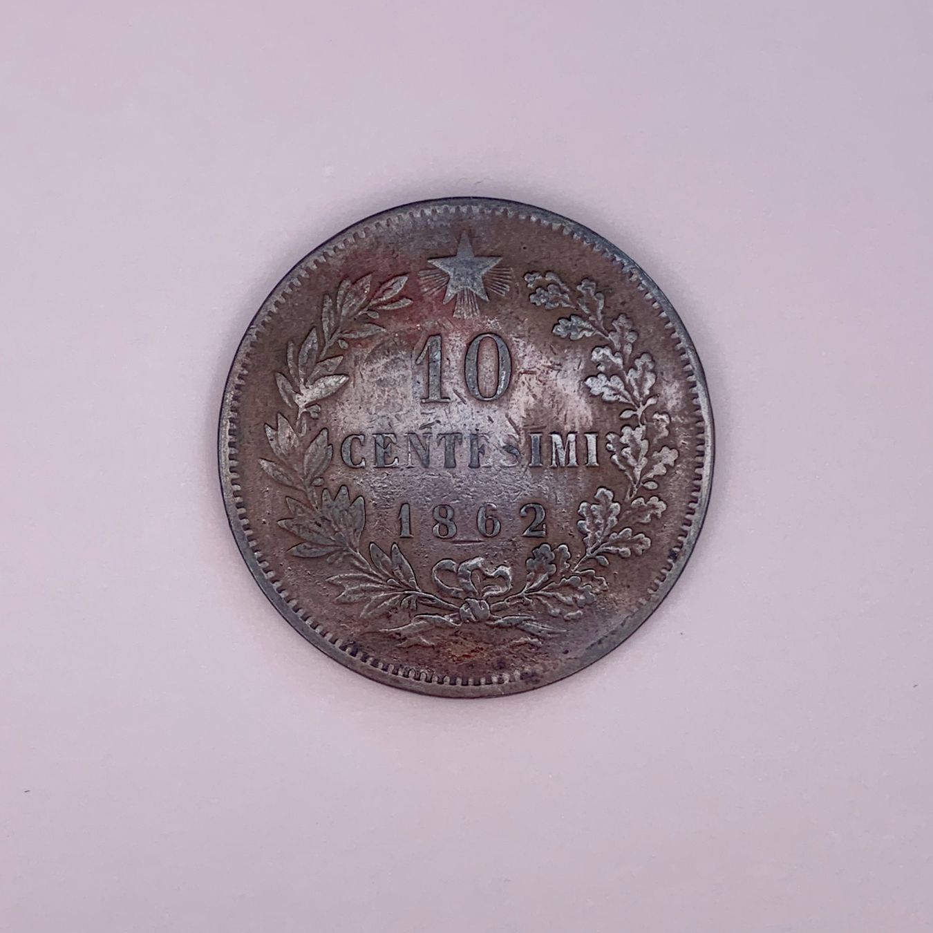 Tutti le monete: Italie 10 centesimi 1862 – Usato da Genève venduto da subermarket 1