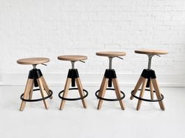 4er Set Hocker / Counterstool Arki Stool ARKW8 von Pedrali