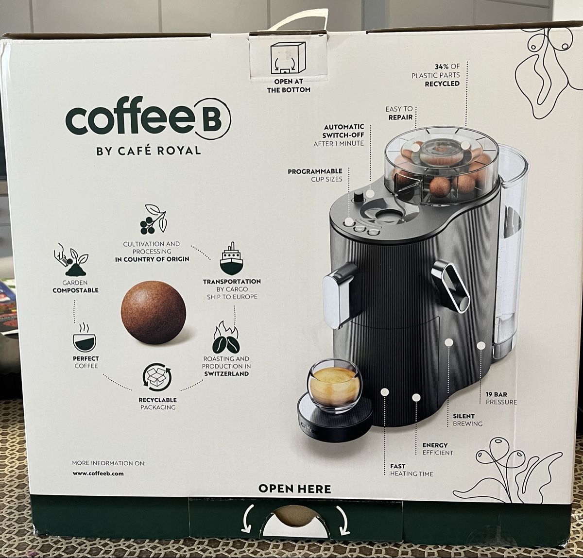Coffee B Macchine per caffè & Macchine per espresso: Kaffeemaschine – Nuovo (secondo la descrizione) da Zürich venduto da Bidon3011