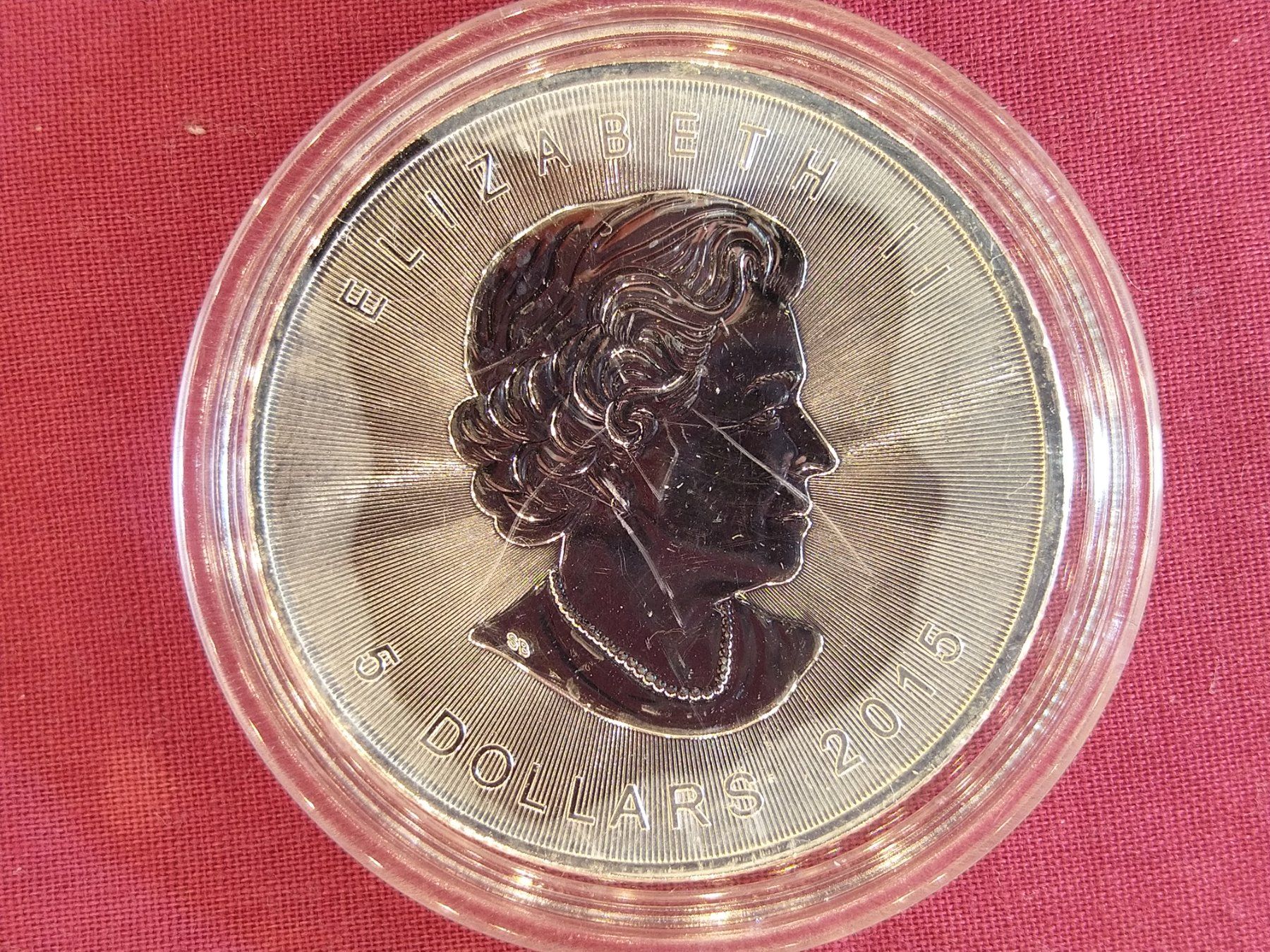 Alle Münzen: Silber Maple Leaf 1 oz - 2015 – Gebraucht aus Dättlikon von Quarz58 2