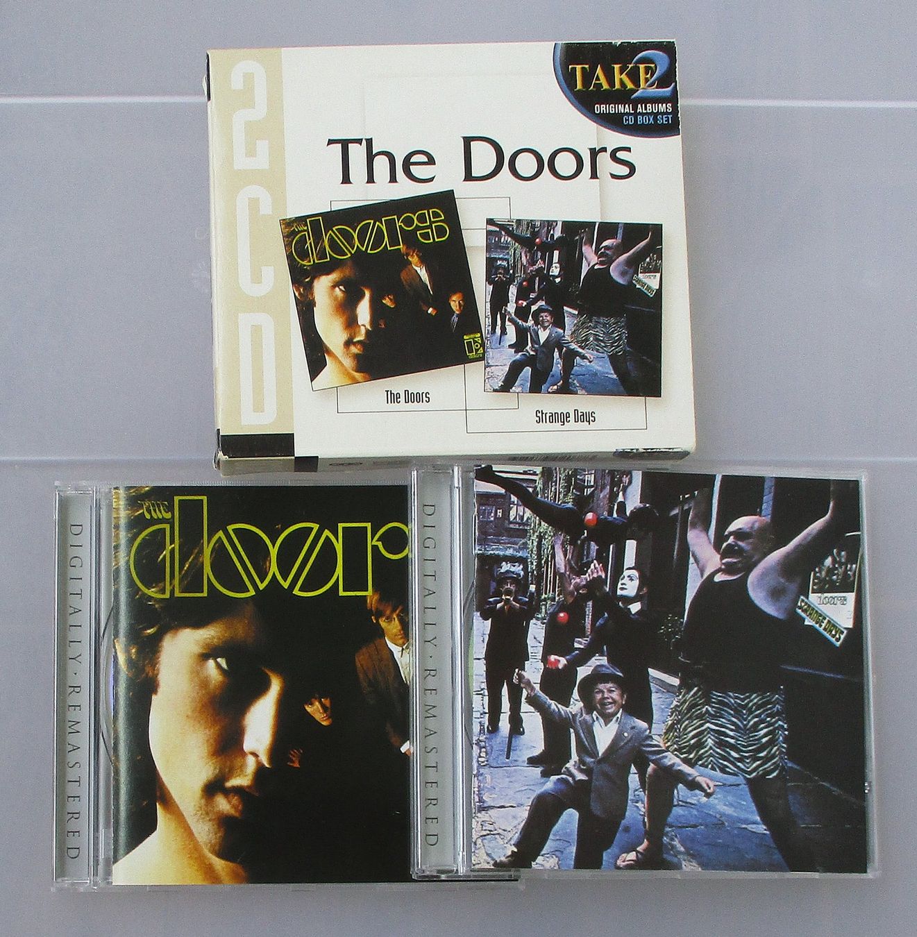 CD: THE DOORS - Doors/Strange Days - Australia 2-CD – Usato da Wattwil venduto da Muriel11 3