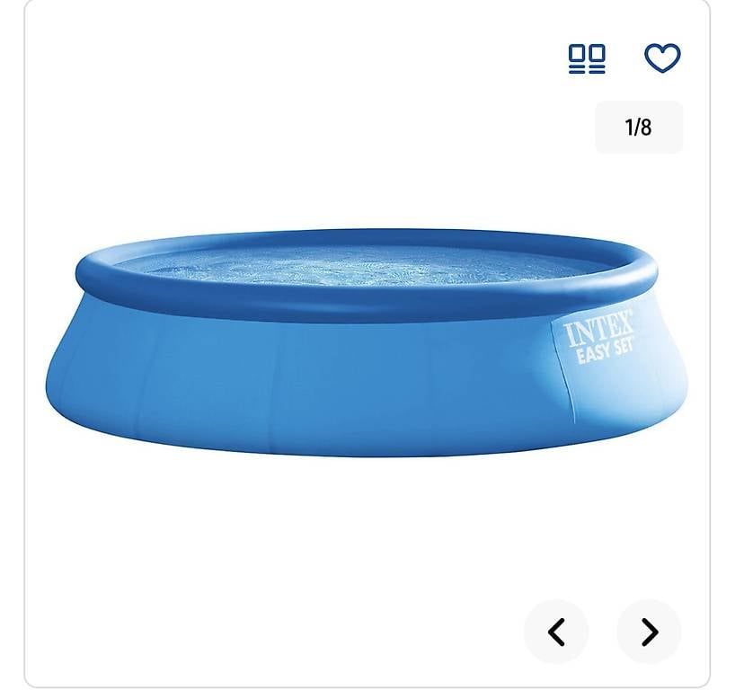 Piscine: Intex Pool Easy Set 457 x 122 cm Rund – Nuovo e nell'imballaggio originale da Kloten venduto da fet_vl82