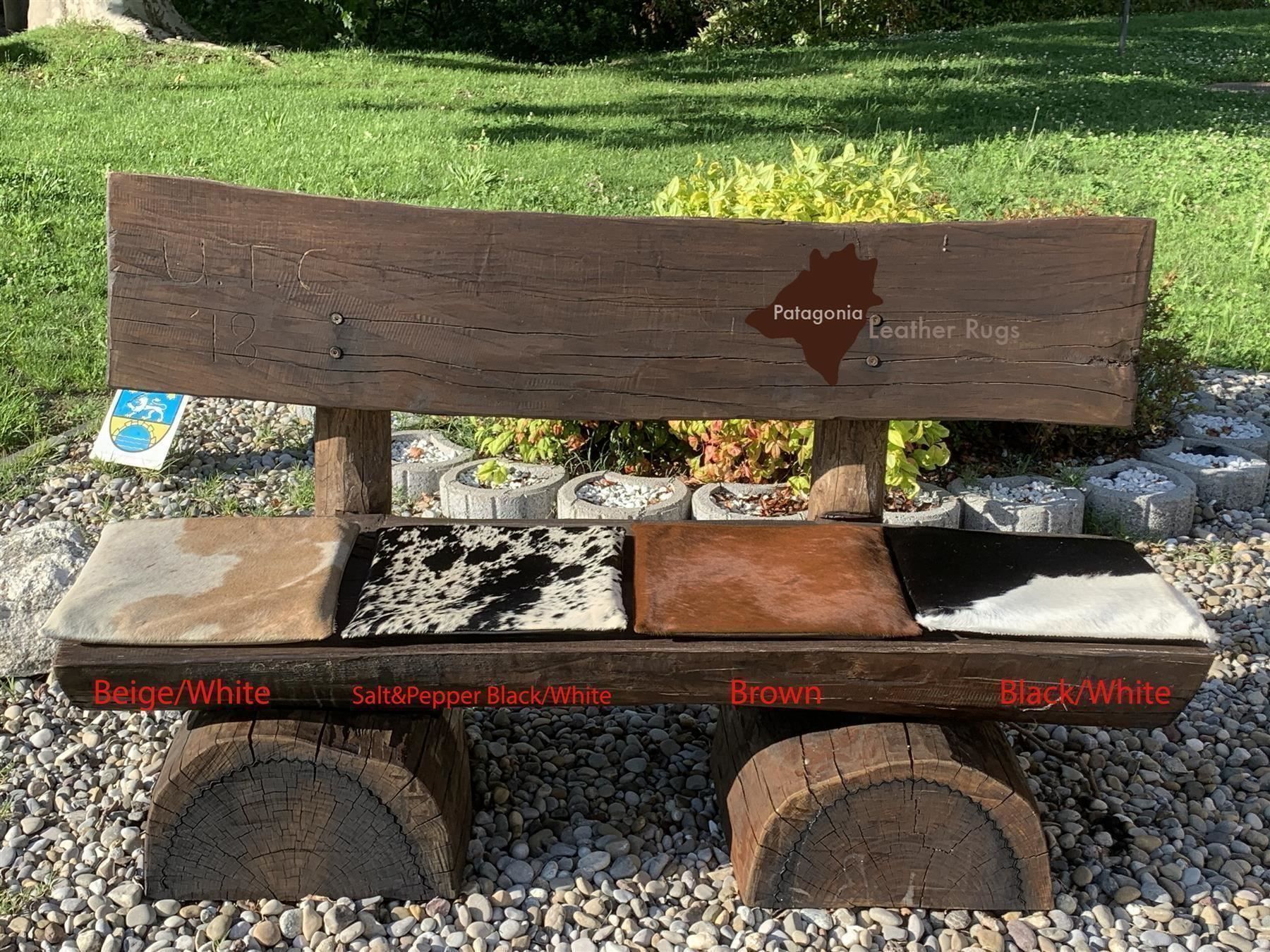 Cuscini: Kuhfell Sitz Auflage - Sitzkissen – Nuovo e nell'imballaggio originale da Arbedo venduto da patagonialeatherrugs