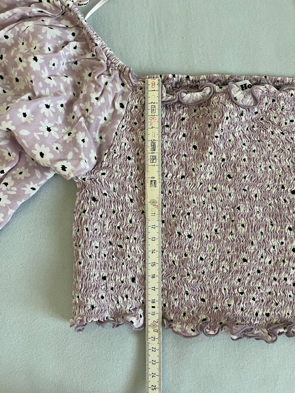 Tops: Haut à manches bouffantes taille S – D'occasion à Le Crêt-p-Semsales par staglione69 3