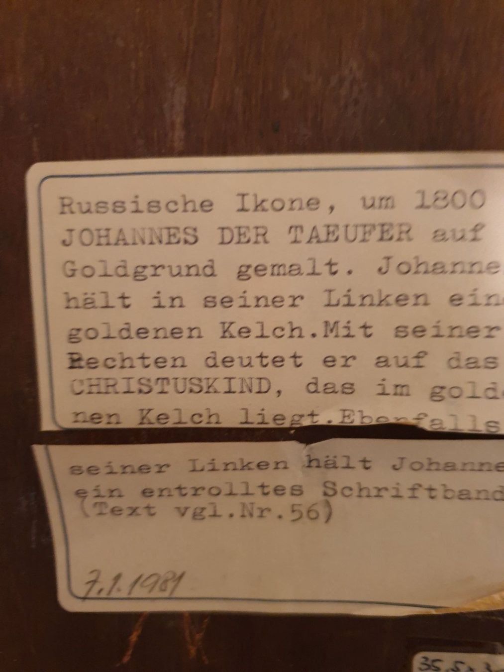 Gemälde: Icone Religieuse Russe – Gebraucht aus Renens VD von hofer023 4
