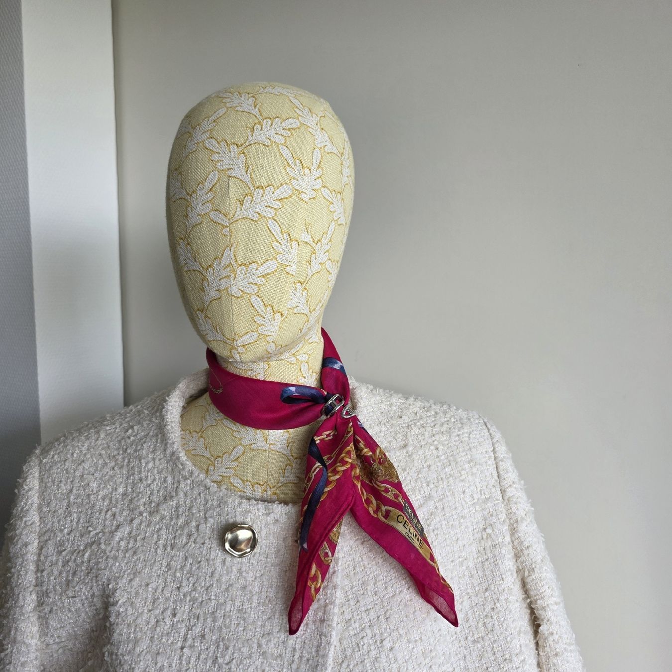 Celine Foulard & Sciarpe: Celine Tuch 48x48 cm Neu – Nuovo e nell'imballaggio originale da Zürich venduto da LIMAR 3