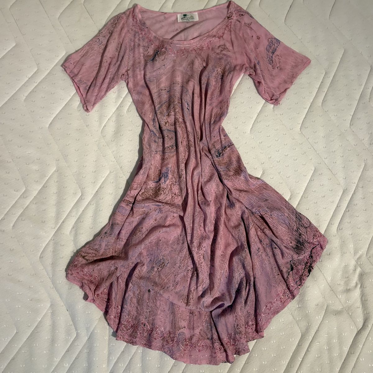 Vestiti: Rosa Boho Kleid, leicht und bequem – Nuovo (secondo la descrizione) da Brünisried venduto da Livtsukki2ndHand 2