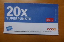 Coop Superpunkte 20x auf Brotsortiment -1.10.26 - 31.10.26
