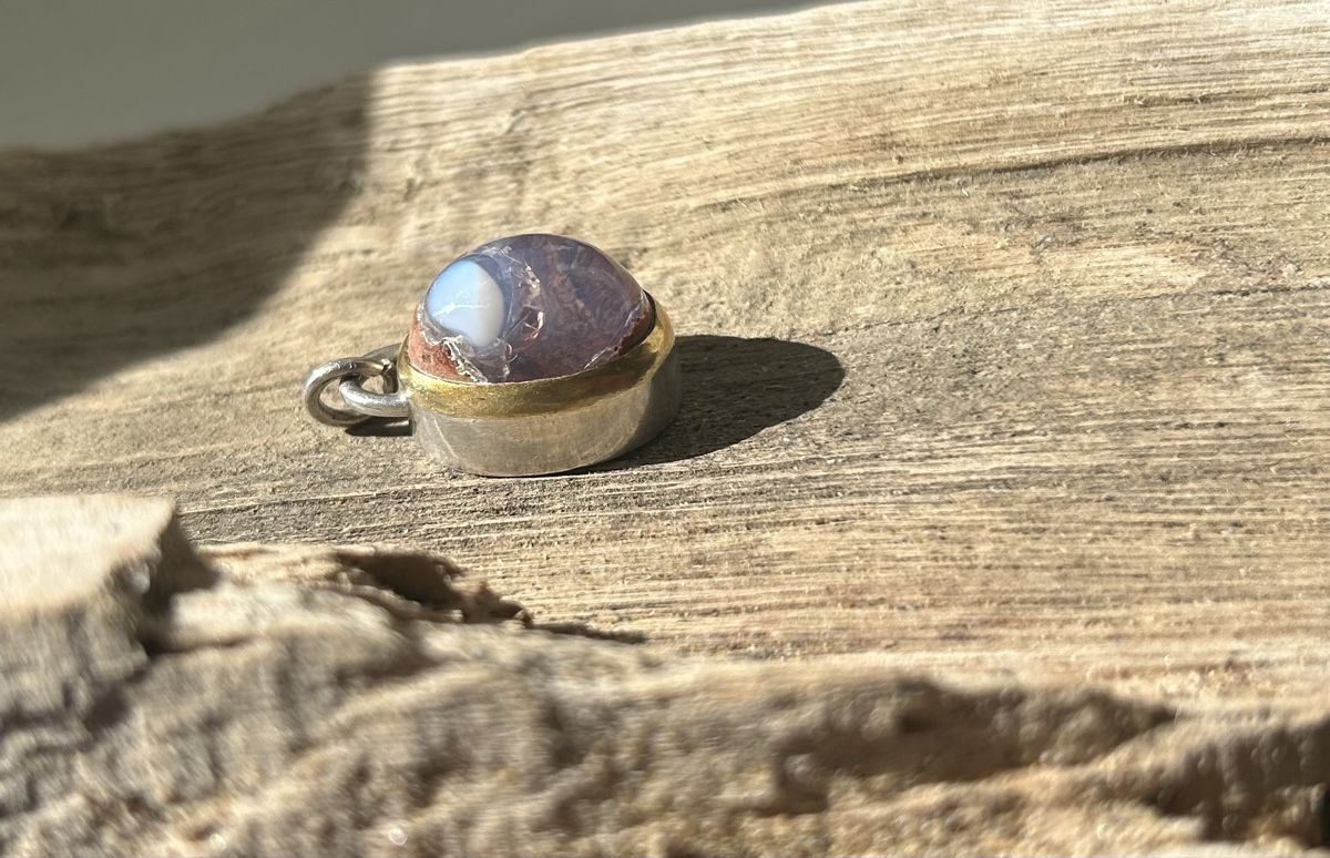 Ciondoli: Mexikanischer Opal Anhänger, 925 Silber – Nuovo (secondo la descrizione) da Schinznach Dorf venduto da Soba 5
