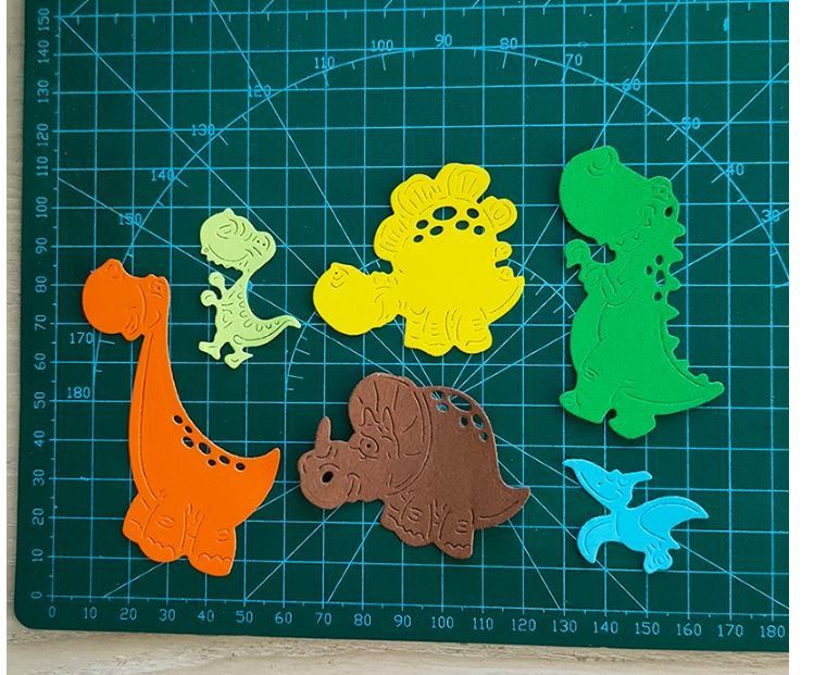 Sciablone: Neues Stanzschablonen-Set Dinos / Dinosaurier – Nuovo e nell'imballaggio originale da Effretikon venduto da wenuss 1