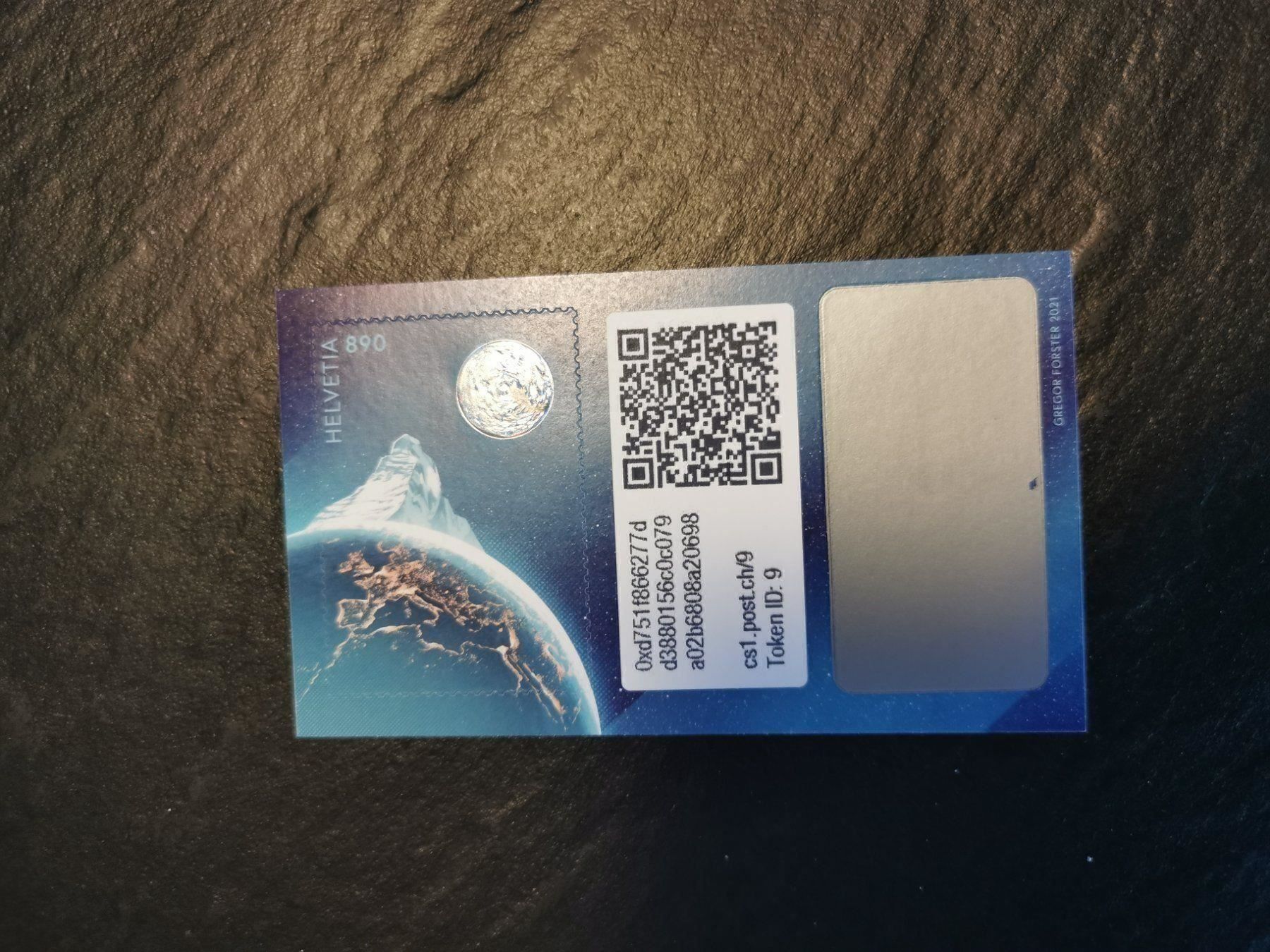 Stempel: Swiss Crypto Stamps ID:9 – Neu (gemäss Beschreibung) aus Baar von CryptoShop 1