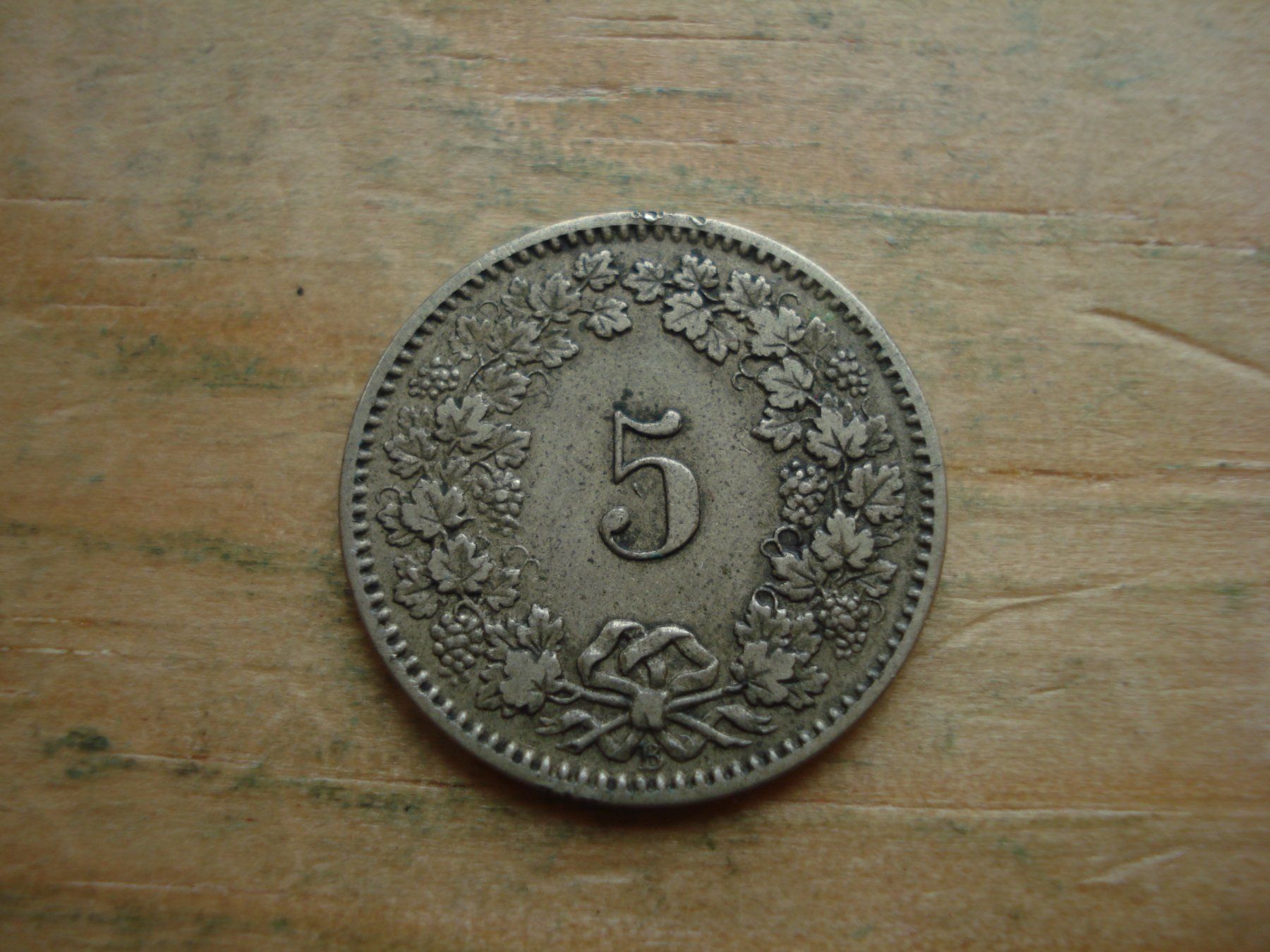 Tutti le monete: (S) 5 Rappen 1874 – Usato da Erlach venduto da Net-Coins 1