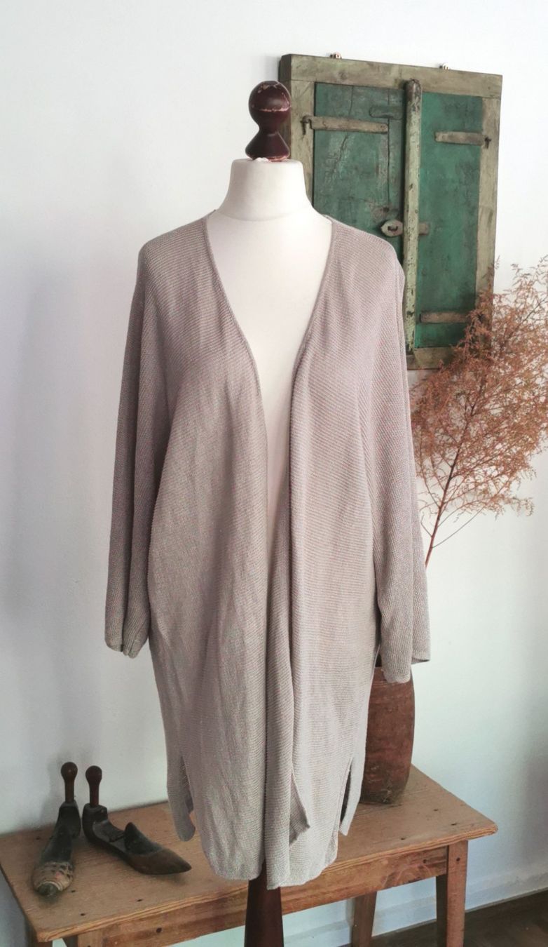 Nile Cappotti: Nile Leinenstrickmantel Gr. XL – Usato da gachnang venduto da tibus1
