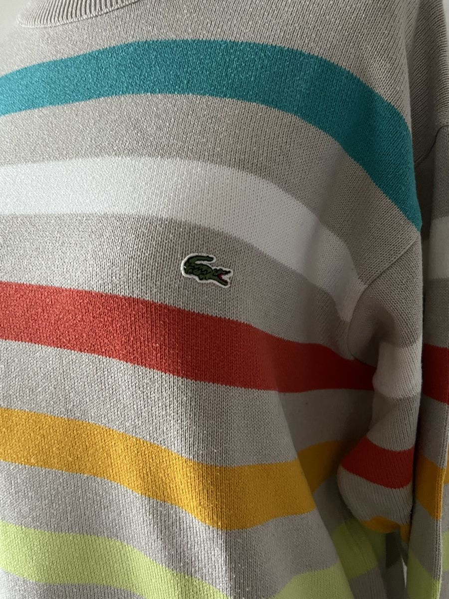 Lacoste Maglioni & Felpe: Lacoste Pullover Gr. L, bunte Streifen, Top Zustand! – Usato da zürich venduto da kira.jj 1