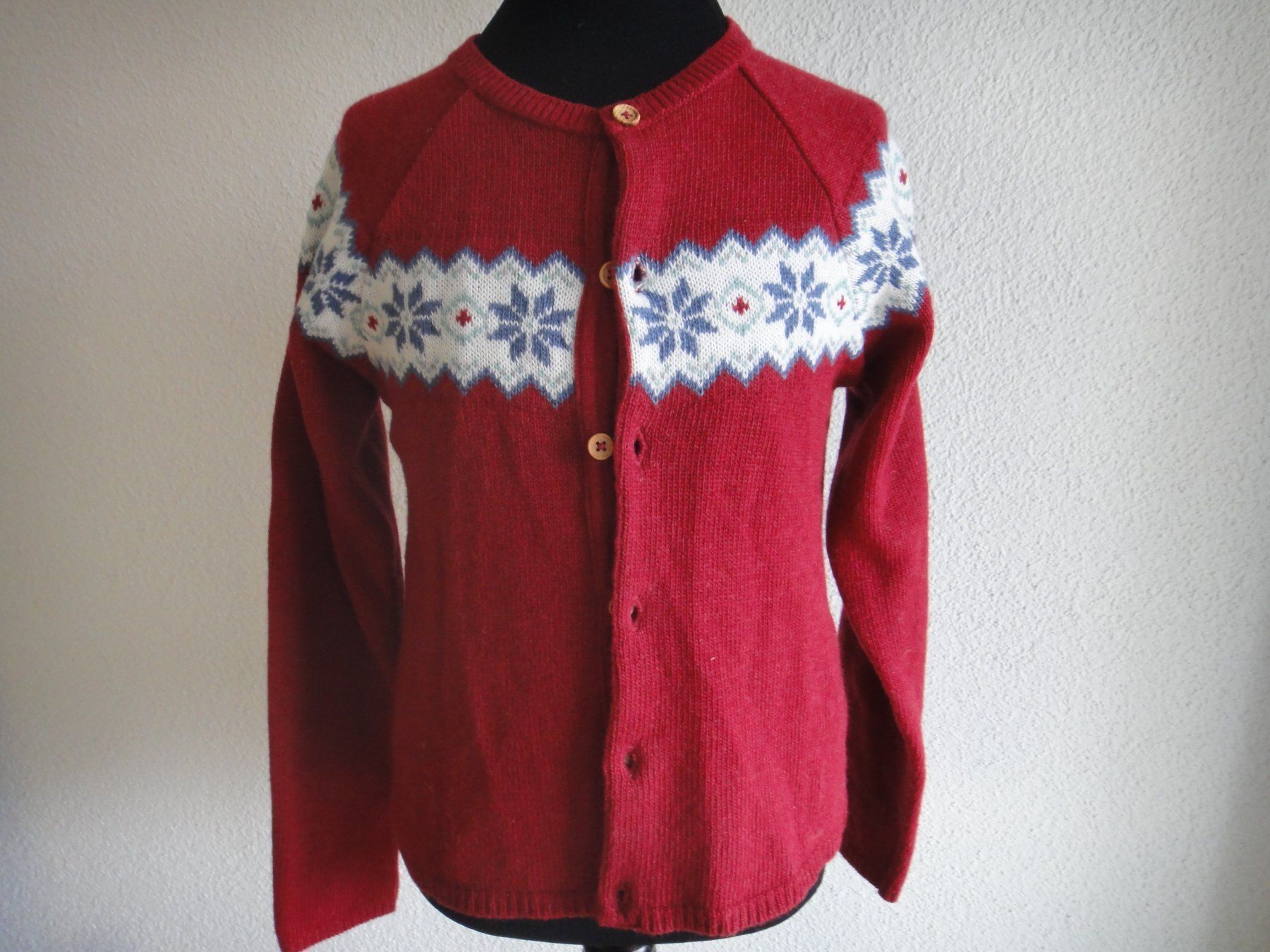 Giacche & Cappotti: Strickjacke Mädchen neck neck Wolle 128 cm – Nuovo (secondo la descrizione) da Winterthur venduto da LemonTree5