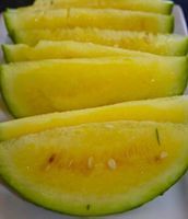 Ab 1.- 1 stk SAME seltene Gelbe Wassermelone‪‪