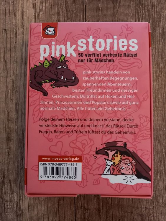 Spiele: Pink Stories - Rätselspass für Mädchen - wie neu – Neu (gemäss Beschreibung) aus Visp von stell_4cce 2