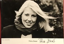 Petra Zieser Autogramm signiert Foto 10x15cm