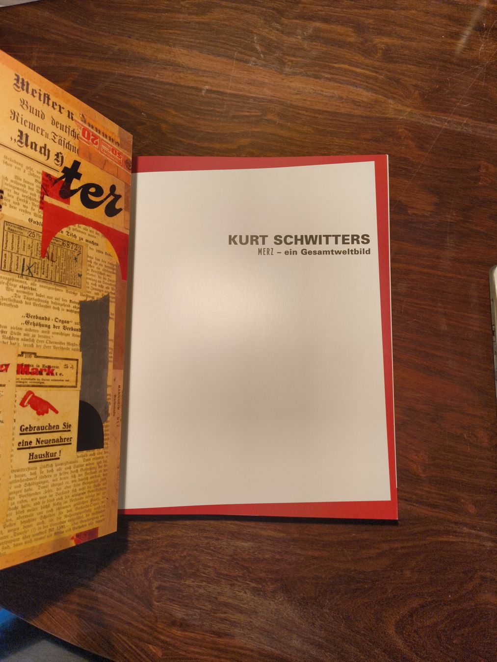 Libri: Kurt Schwitters. MERZ - ein Gesamtweltbild Benteli Tinguely – Usato da stettlen venduto da VintageBern_ch 1