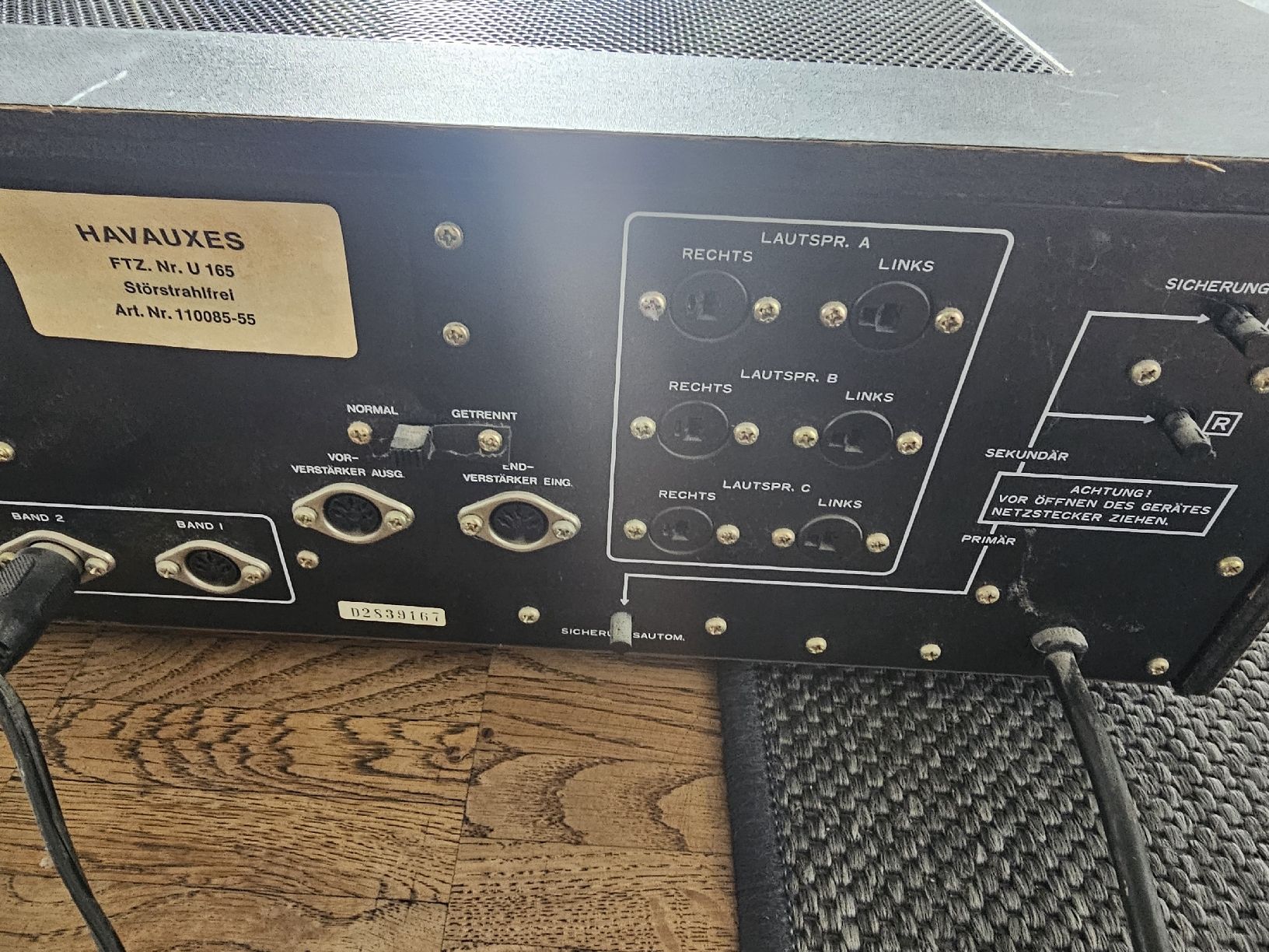 Receiver: Nikko 8085 Receiver silber Stereo UKW MW gebraucht – Gebraucht aus Aeugstertal von Levo84 7