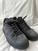 HOGAN Herren Schuhe Wildleder Schwarz Gr. 43 – guter Zustand