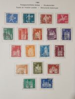 Postgeschichtliche Motive Z 355-372 Satz ● (1960)
