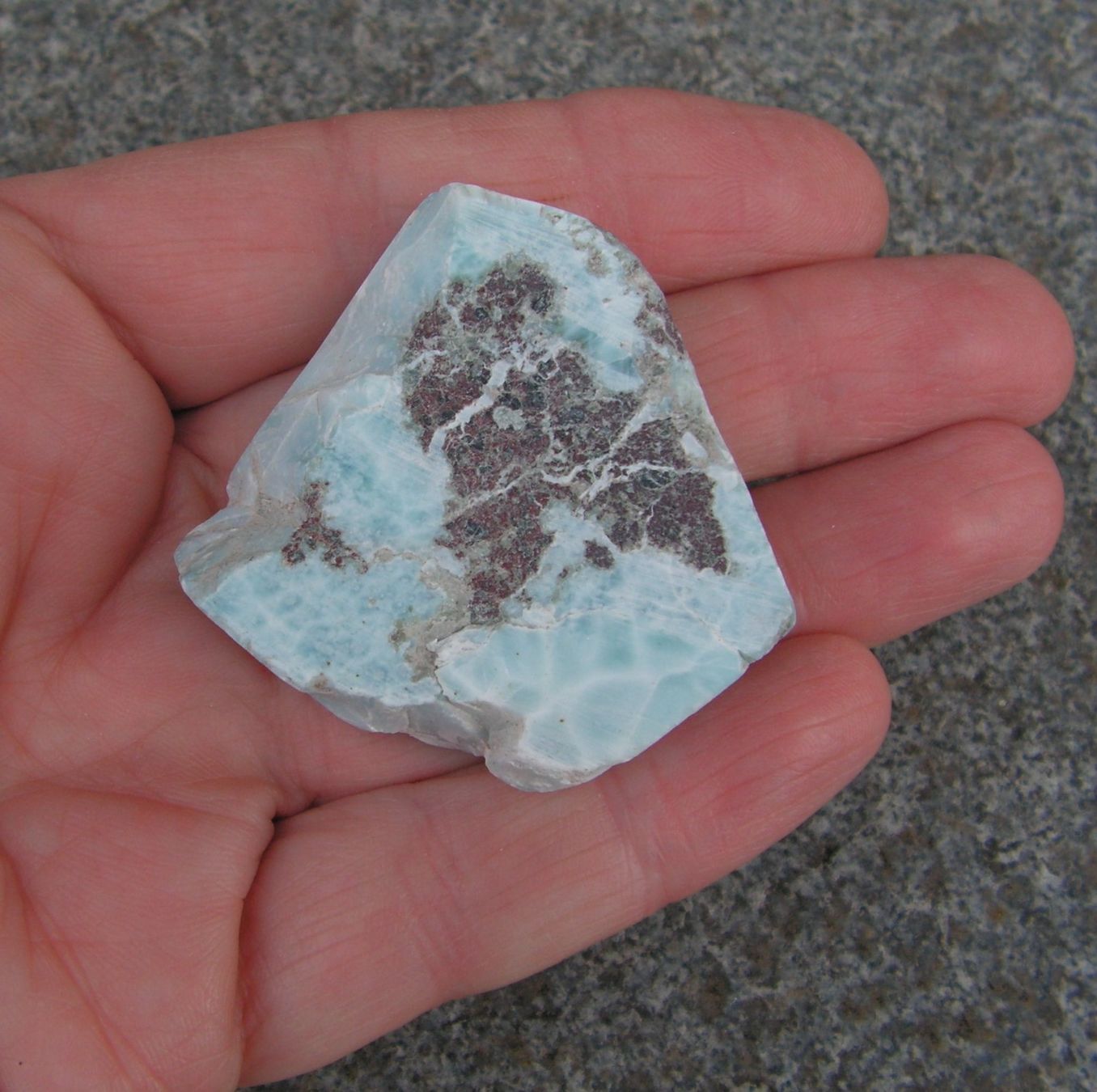 Mineralien & Heilsteine: ♥ LARIMAR - ATLANTIS STEIN - SCHEIBE ♥ – Neu (gemäss Beschreibung) aus Derendingen von Editka 8