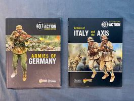 Livres d’armée Bolt Action Germany et Italy & Axis
