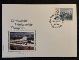 Enveloppe Jeux Olympiques d'hiver Sarajevo 1984