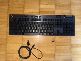 Logitech G915 Wireless Tastatur schwarz deutsches layout
