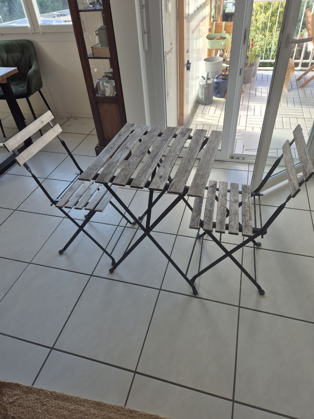 Ikea Set de table et chaises: Gartentisch – D'occasion à Mühlethal par albo1194