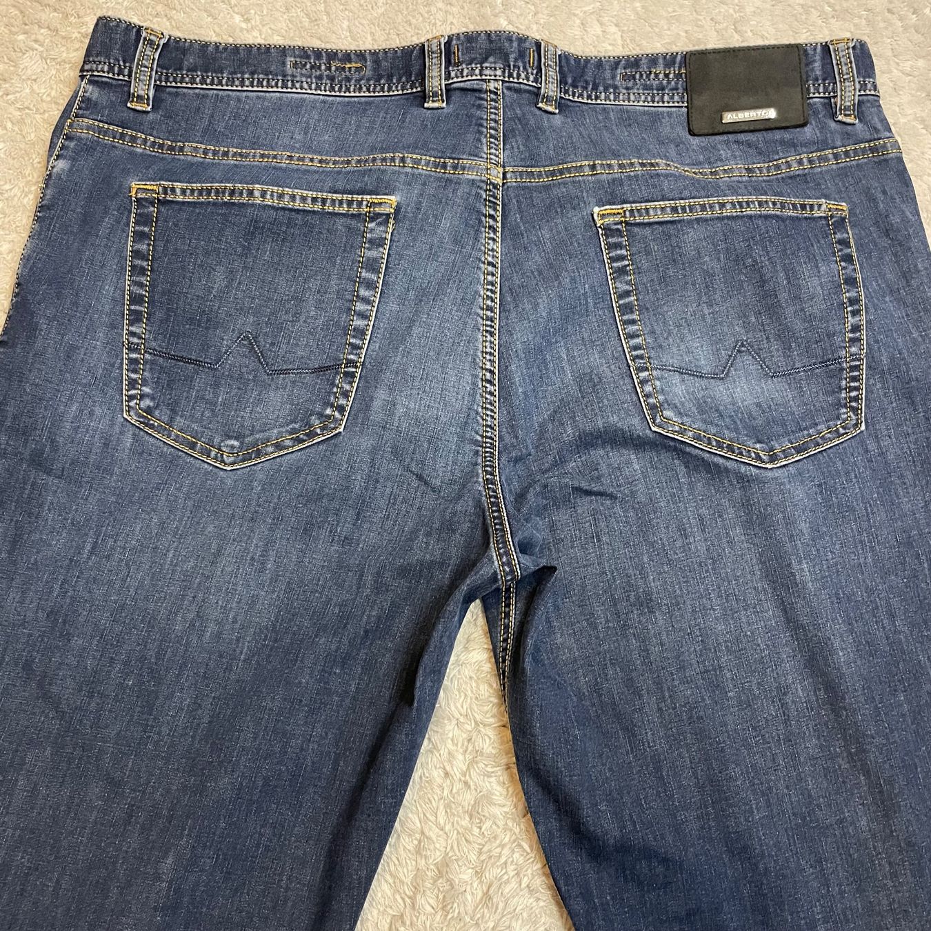 Jeans: ALBERTO Pipe Jeans W40 L32 Regular Slim Fit Coolmax – Nuovo (secondo la descrizione) da Bubikon venduto da SwissSecondLife 6
