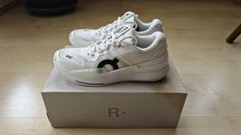 Brand New-On The Roger Pro 2 White Tennis Shoes US 7/ EUR 38