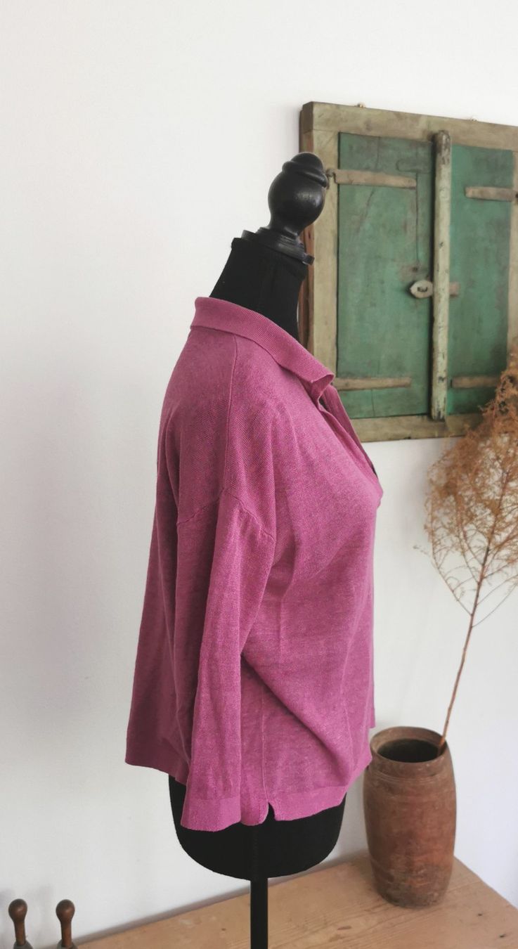 Nile Maglioni & Felpe: Nile sommerlicher Leinen Pulli Gr.XS oversized bis M – Usato da gachnang venduto da tibus1 1