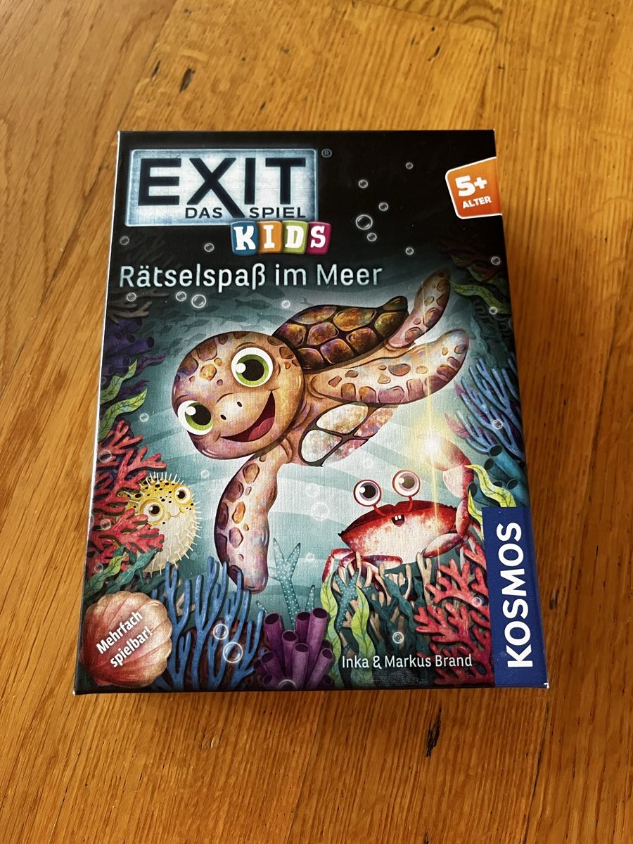 Kosmos Spiele: Spiel EXIT Kids Rätselspass im Meer – Gebraucht aus Chur von cardem86