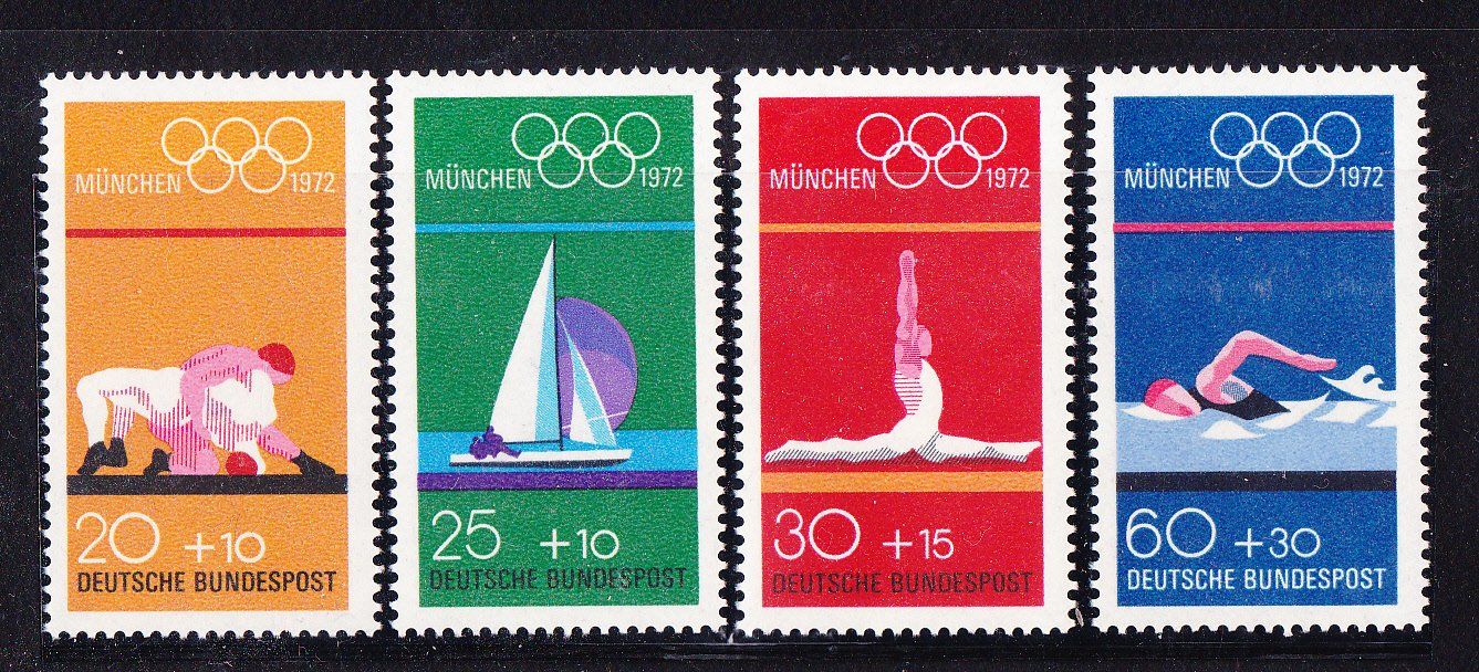 Tutti i francobolli: olymp. Spiele München, 1972, ** – Nuovo (secondo la descrizione) da Obfelden venduto da Kleha 1