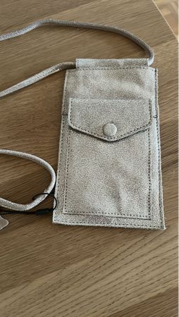 Schicke Handytasche Wildlederoptik Neu